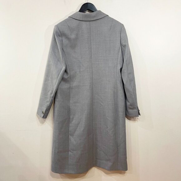 New Ted Baker Faedra Wool Blend Tailored Coat Gray sz 5, 12, L $595 - Picture 5 of 10